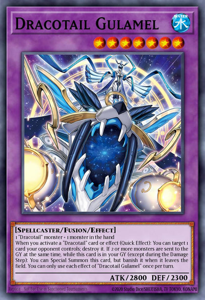 Dracotail Gulamel - JUSH-EN007 - Super Rare - NM