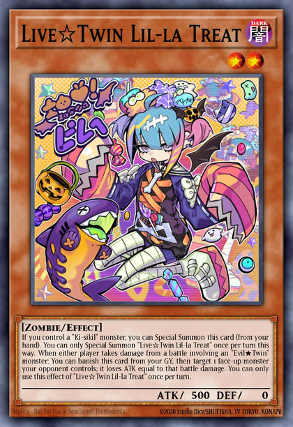 LiveTwin Lil-la Treat - BLVO-EN028 - Starlight Rare - NM