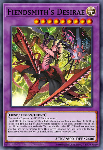 Fiendsmith's Desirae - RA04-EN056 - Ultra Rare - NM
