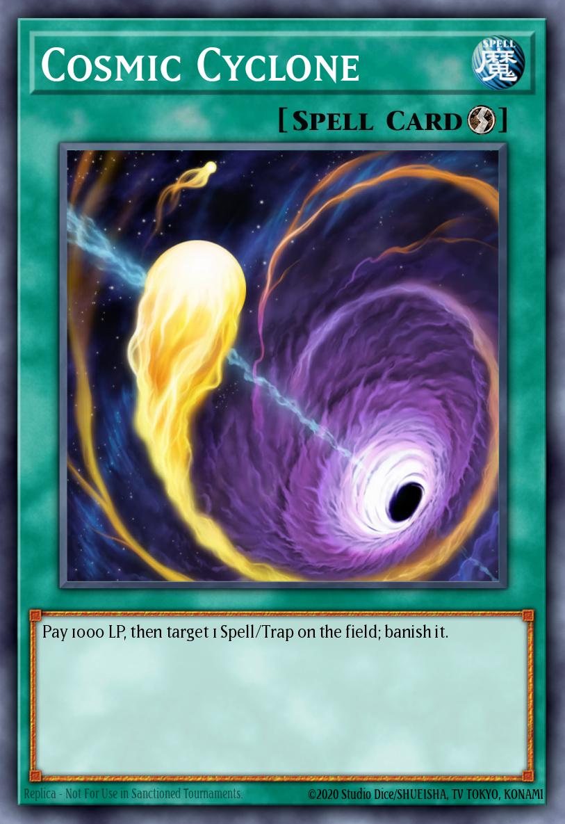 Cosmic Cyclone - RA02-EN061 - Quarter Century Secret Rare - NM