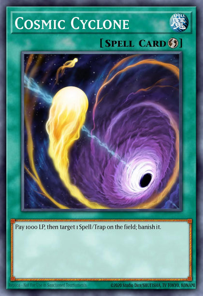 Cosmic Cyclone - RA02-EN061 - Super Rare - NM