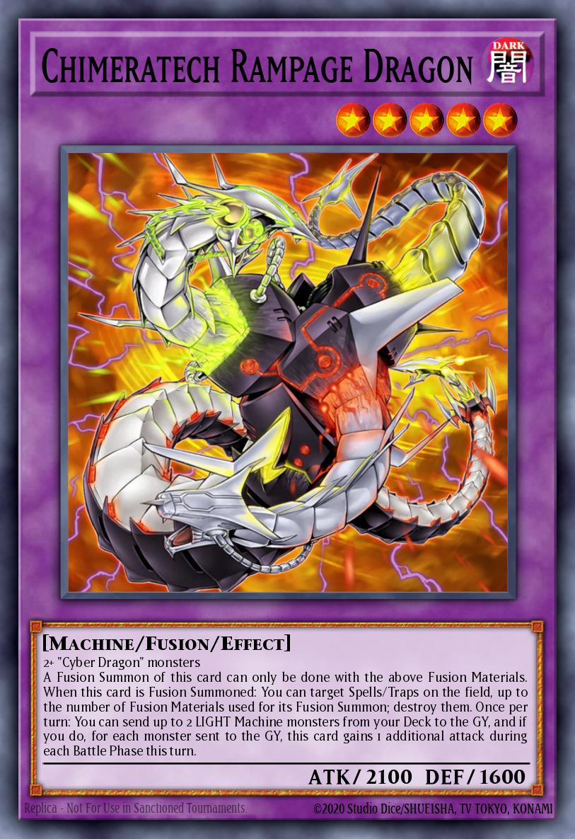 Chimeratech Rampage Dragon - LEDD-EN029 - Ultra Rare - NM