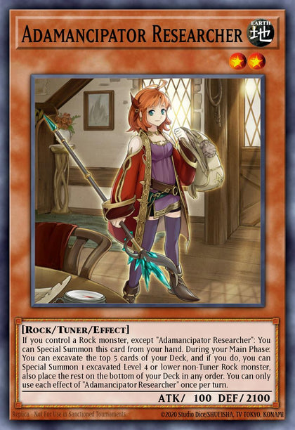 Adamancipator Researcher - MP21-EN225 - Ultra Rare - NM