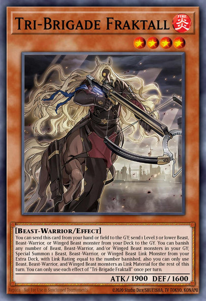 Tri-Brigade Fraktall - MP21-EN171 - Secret Rare - NM