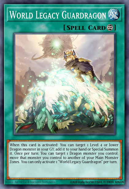 World Legacy Guardragon - KICO-EN056 - Super Rare - NM