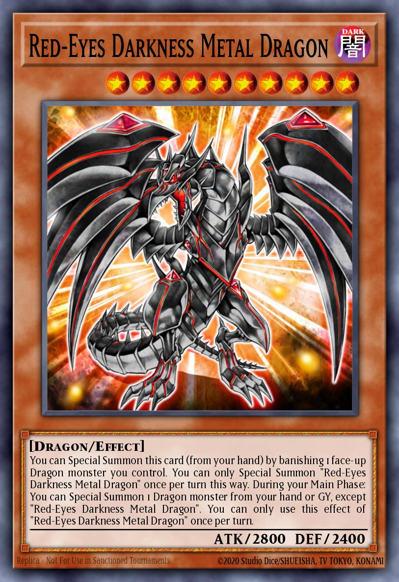 Red-Eyes Darkness Metal Dragon - RA03-EN212 - Quarter Century Secret Rare - NM