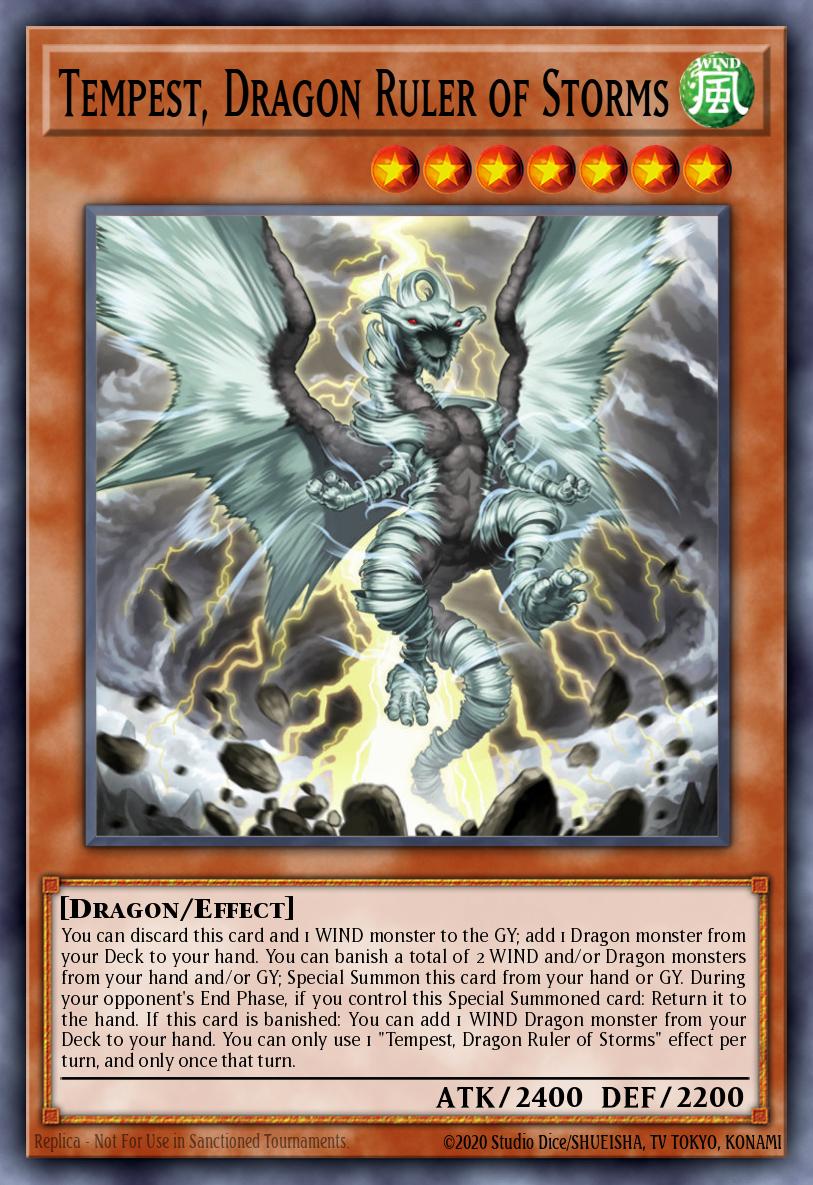 Tempest, Dragon Ruler of Storms - RA03-EN011 - Collectors Rare - NM