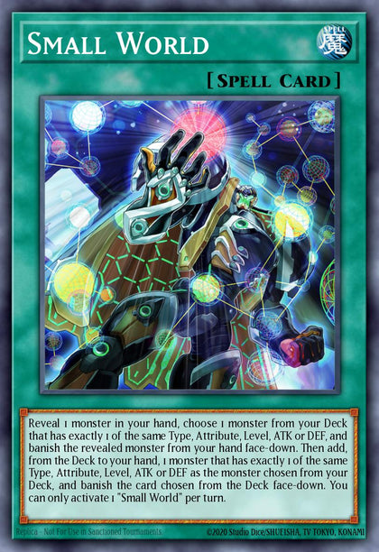 Small World - RA01-EN067 - Quarter Century Secret Rare - NM