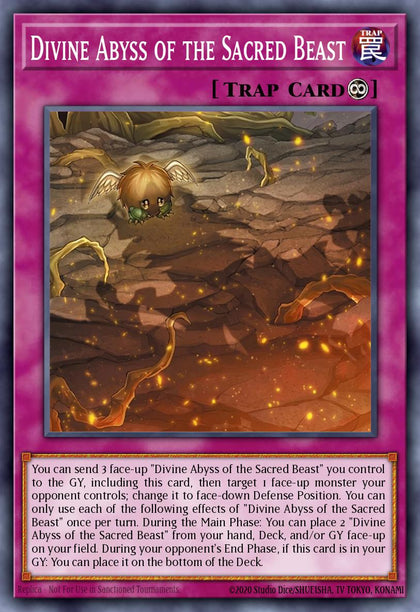 Divine Abyss of the Sacred Beast - CORI EN067 - Common - NM