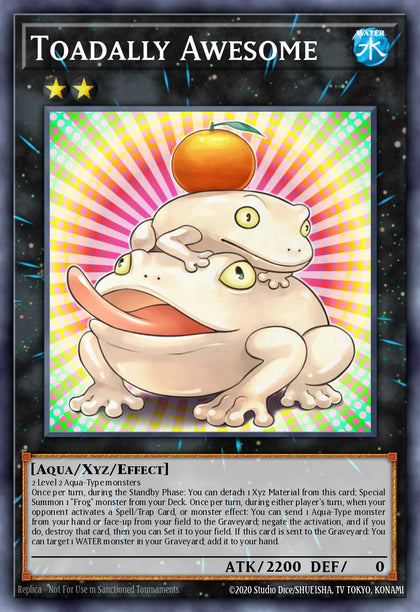 Toadally Awesome - RA03-EN040 - Collectors Rare - NM