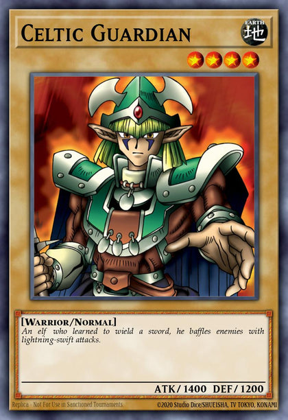 Celtic Guardian - LOB-EN005 - Super Rare - NM
