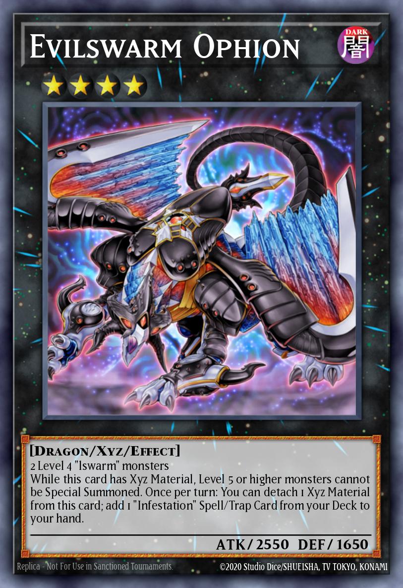 Evilswarm Ophion - HA07-EN064 - Secret Rare - NM