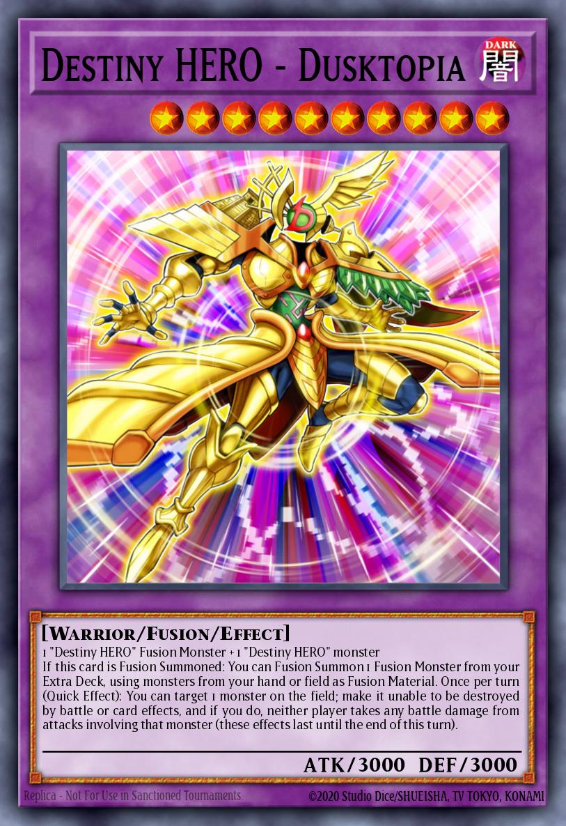 Destiny HERO - Dusktopia - BLLR-EN025 - Secret Rare - NM