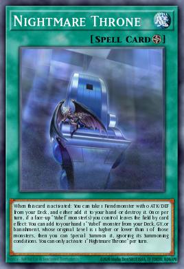 MAMO-EN097 "Nightmare Throne" Ultra Rare