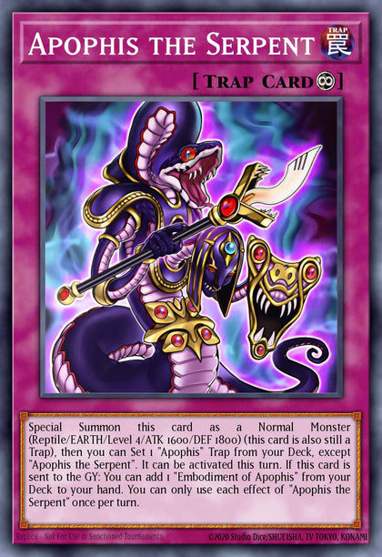Apophis the Serpent - MZTM-EN010 - Ultra Rare - NM