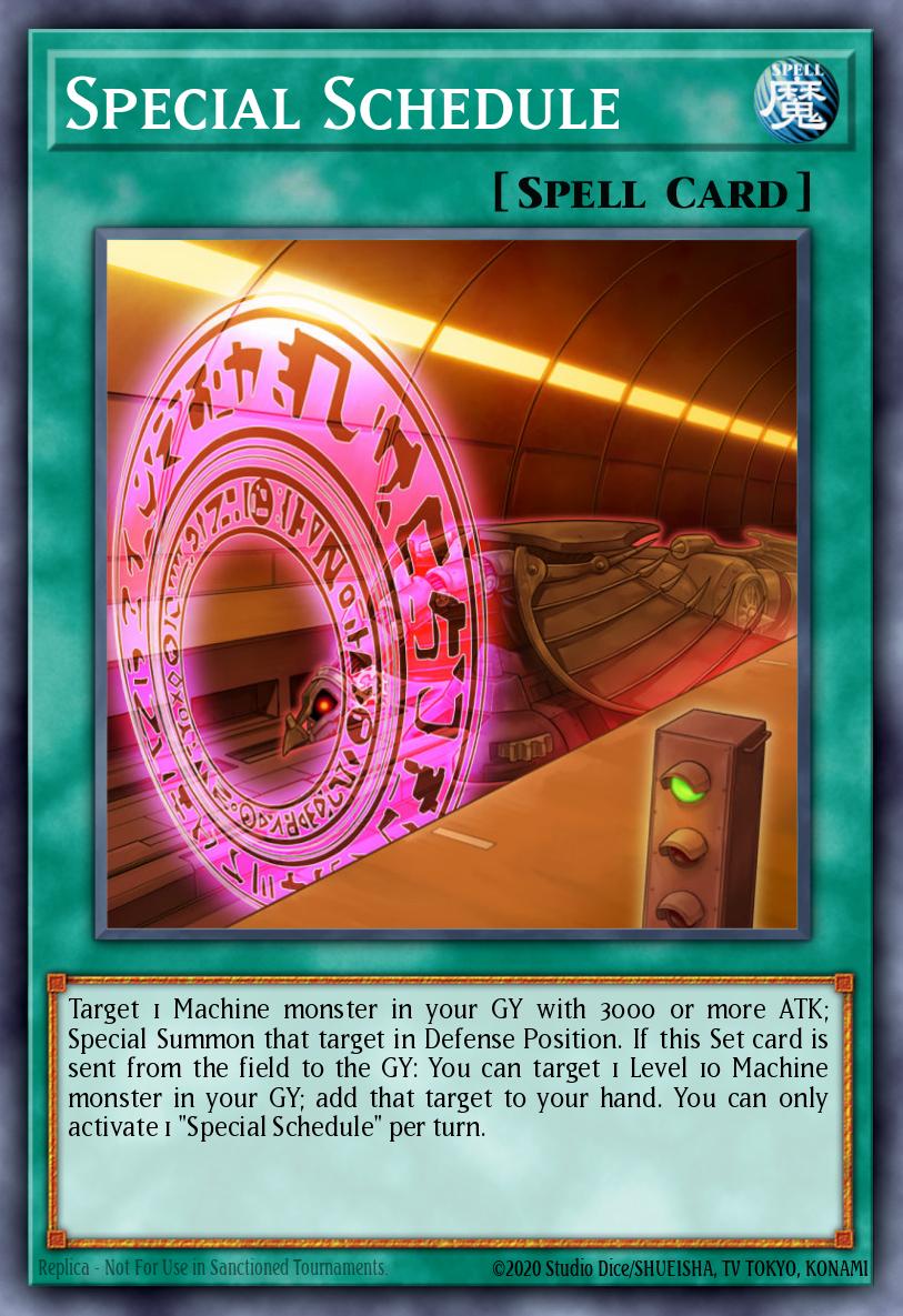 Special Schedule - RA05-EN060 - Ultra Rare - NM