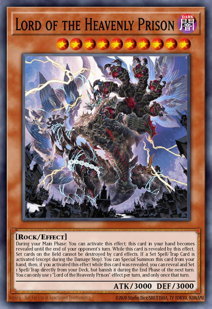 Lord of the Heavenly Prison - RA03-EN029 - Secret Rare - NM