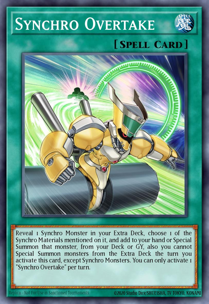 Synchro Overtake - DAMA-EN067 - Secret Rare - NM