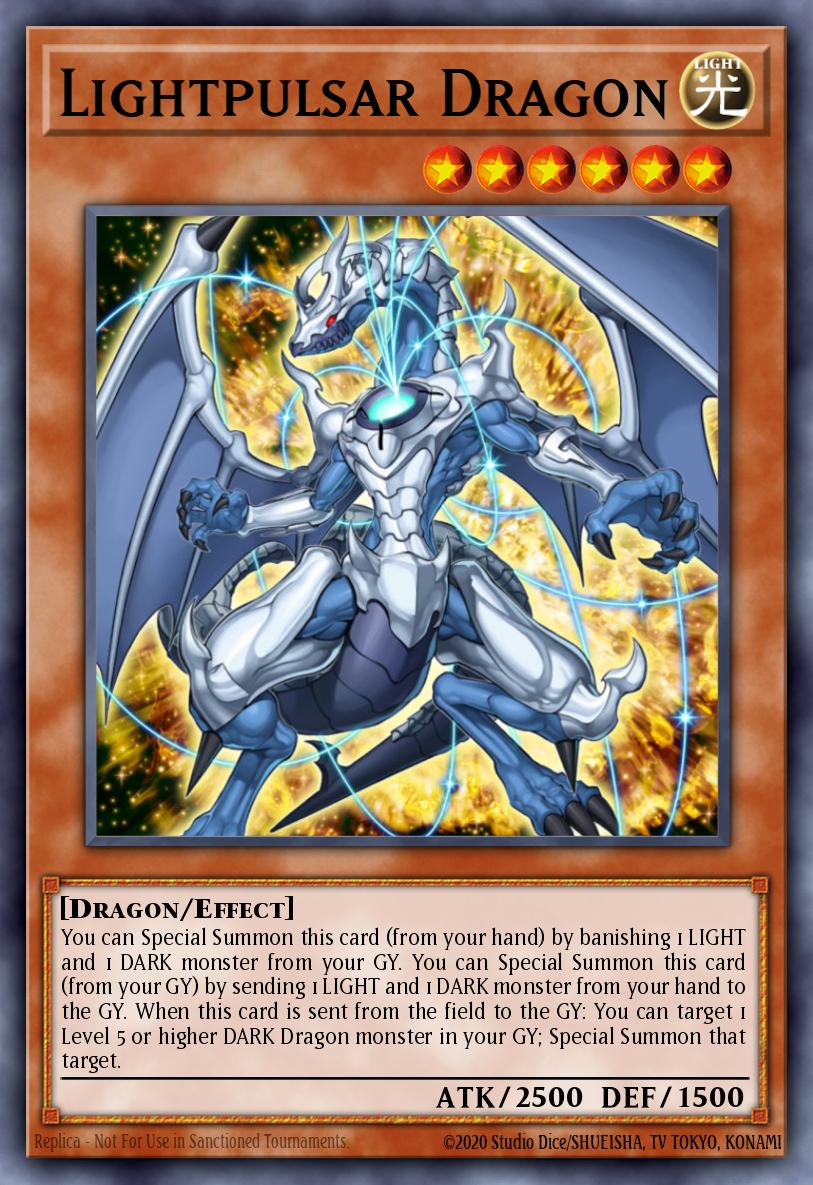 Lightpulsar Dragon - SDDC-EN001 - Ultra Rare - EX