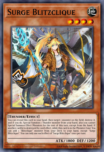 Surge Blitzclique - CORI EN011 - Secret Rare - NM