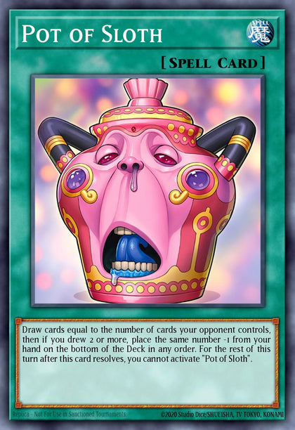 Pot of Sloth - CORI EN061 - Secret Rare - NM