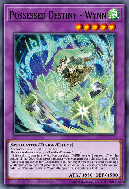 Possessed Destiny - Wynn - CORI EN099 - Super Rare - NM