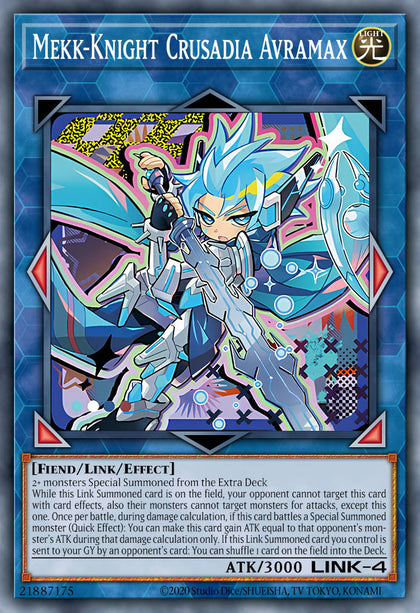 MAMO-EN037 "Mekk-Knight Crusadia Avramax" Ultra Rare (CHIBI)