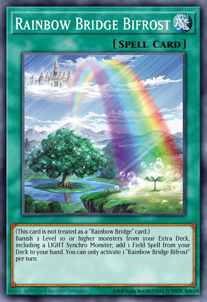 MAMO-EN023 "Rainbow Bridge Bifrost" Secret Rare