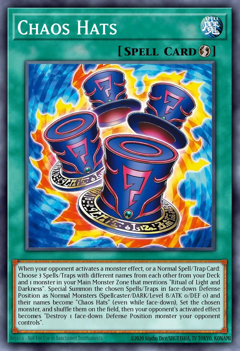Chaos Magical Hats - CORI EN046 - Starlight Rare - NM