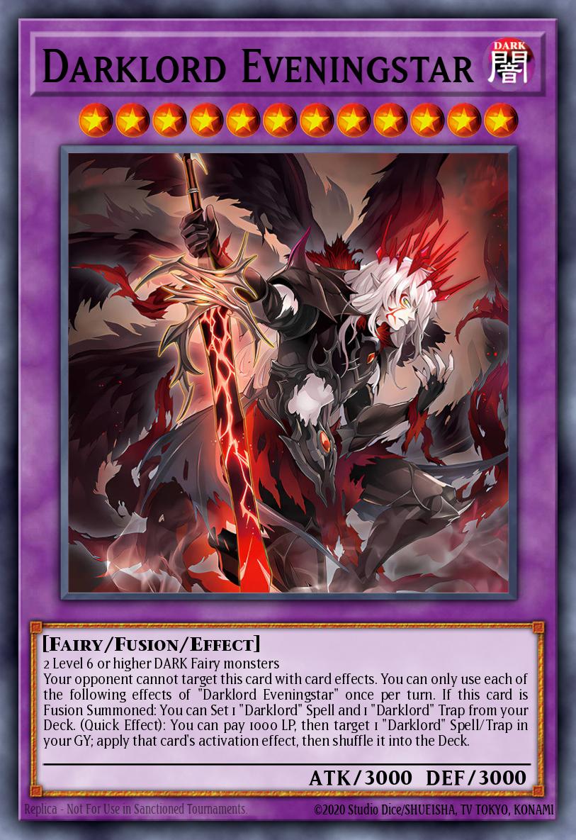 Darklord Eveningstar - BPRO-EN036 - Secret Rare - NM