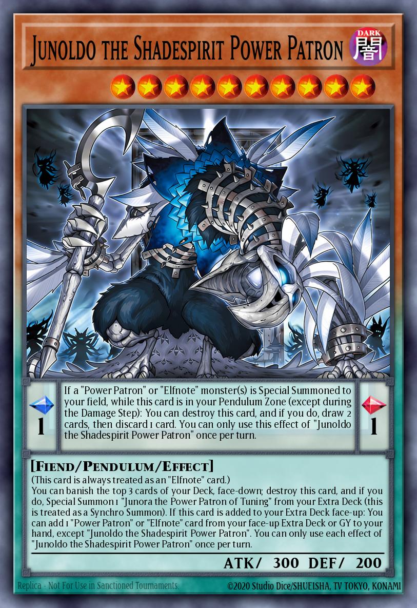 Junoldo the Shadespirit Power Patron - BLZD-EN013 - Ultra Rare - NM