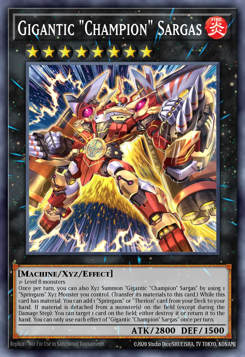 Gigantic "Champion" Sargas - MP24-EN071 - Secret Rare - NM