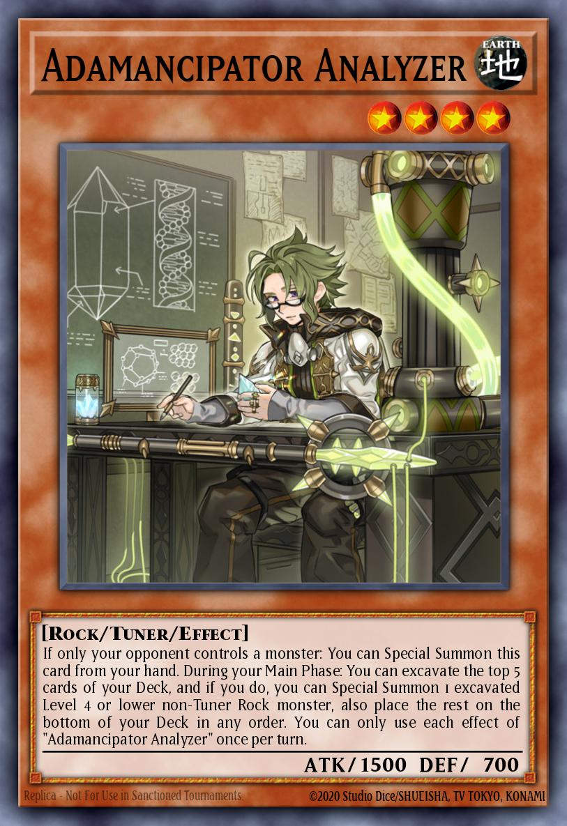 Adamancipator Analyzer - SESL-EN003 - Secret Rare - NM