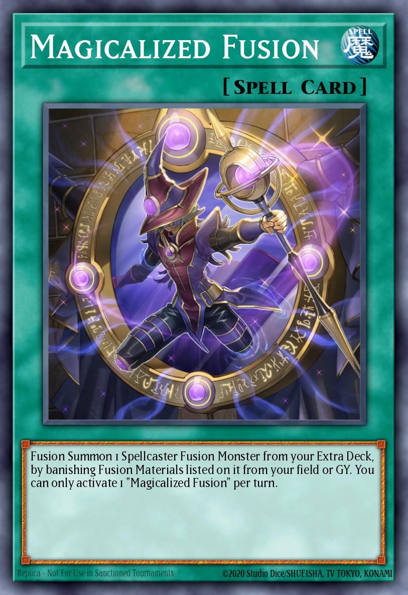 Magicalized Fusion - RA01-EN058 - Platinum Secret Rare - NM