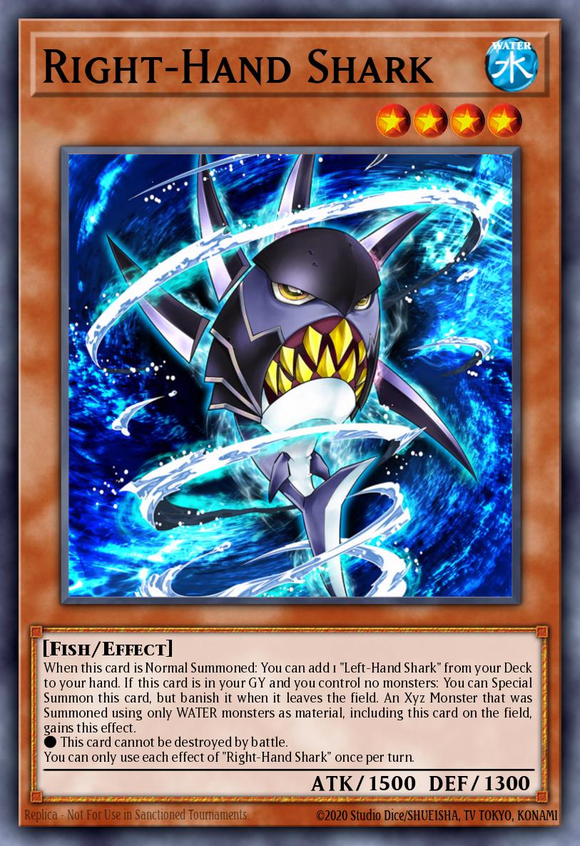 Right-Hand Shark - OP26-EN017 - Common - NM