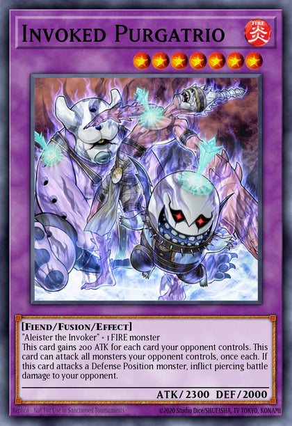 Invoked Purgatrio - FUEN-EN030 - Secret Rare - NM