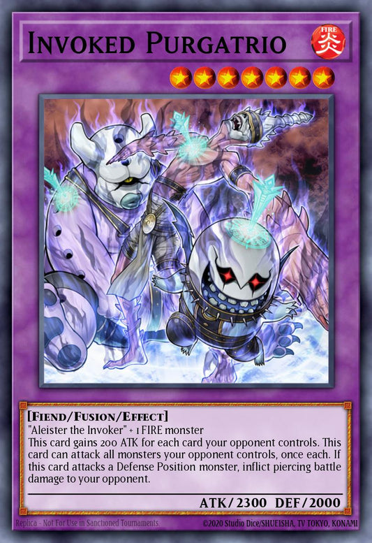 Invoked Purgatrio - FUEN-EN030 - Secret Rare - NM