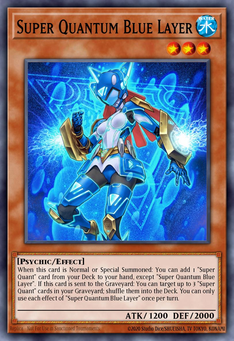 Super Quantum Blue Layer - RA05-EN009 - Starlight Rare - NM