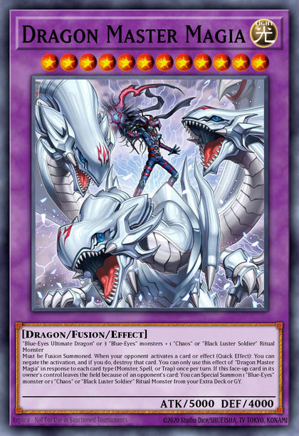 Dragon Master Magia - RA04-EN055 - Collectors Rare - NM