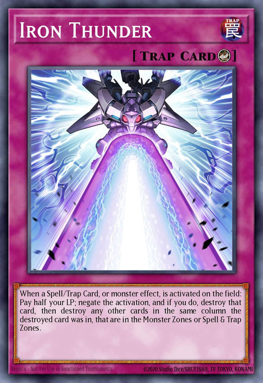 Iron Thunder - RA05-EN079 - Secret Rare - NM