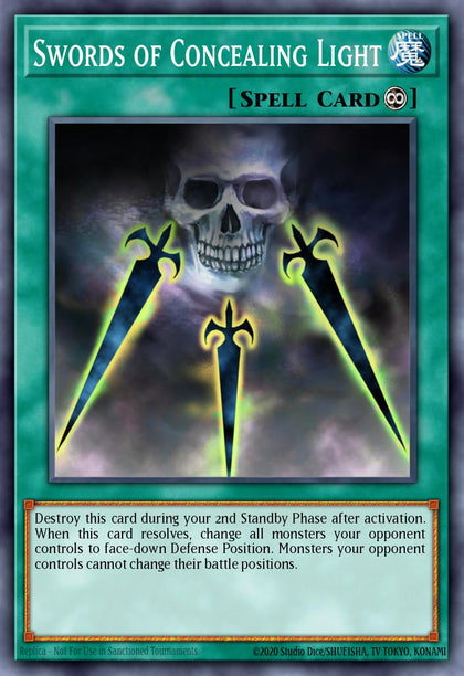 Swords of Concealing Light - RA05-EN059 - Starlight Rare - NM