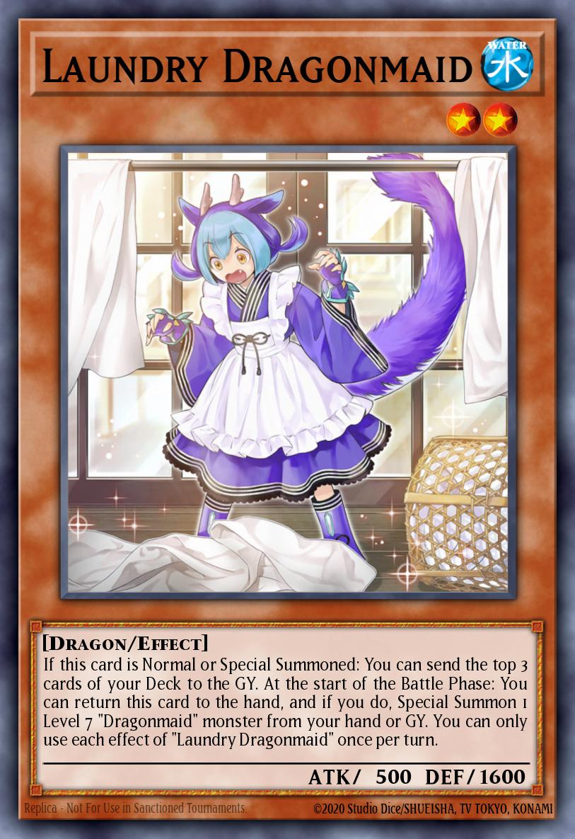 Laundry Dragonmaid - RA03-EN021 - Collectors Rare - NM