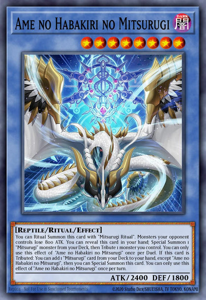 Ame no Habakiri no Mitsurugi - ALIN-EN092 - Super Rare - NM