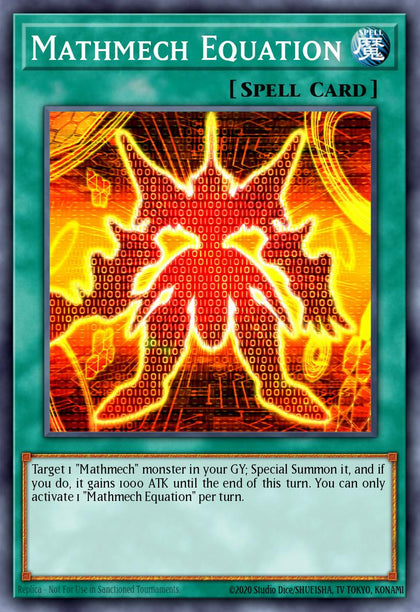 Mathmech Equation - BLMR-EN092 - Ultra Rare - NM
