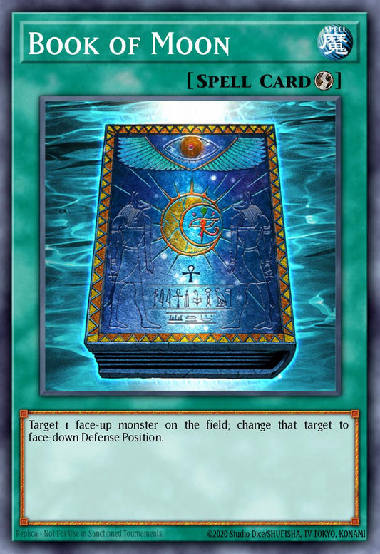 Book of Moon - RA02-EN050 - Quarter Century Secret Rare - NM