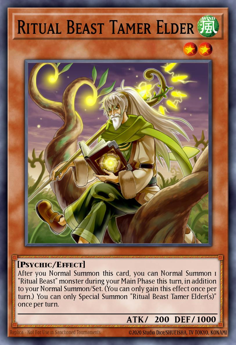Ritual Beast Tamer Elder - RA03-EN012 - Quarter Century Secret Rare - NM