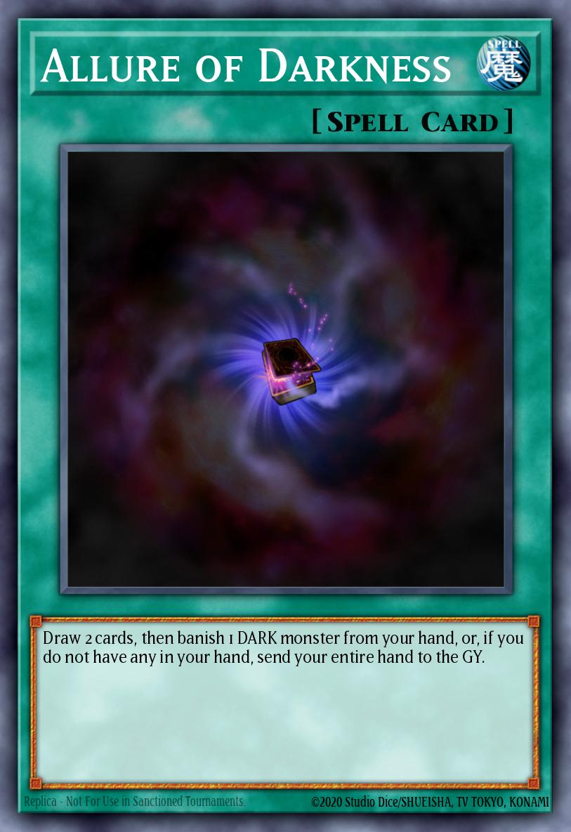 Allure of Darkness - RA03-EN055 - Quarter Century Secret Rare - NM