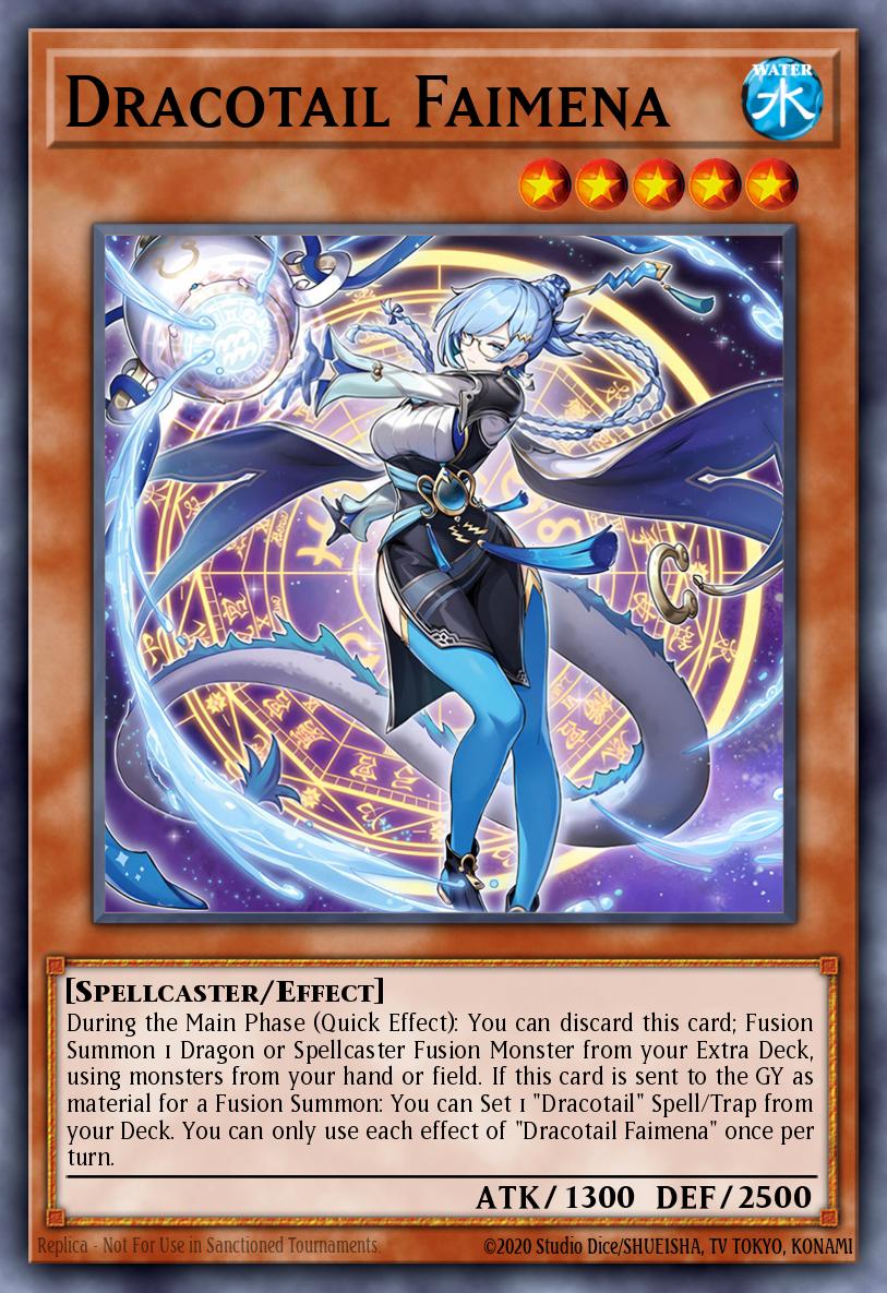 Dracotail Faimena - RA05-EN035 - Secret Rare - NM