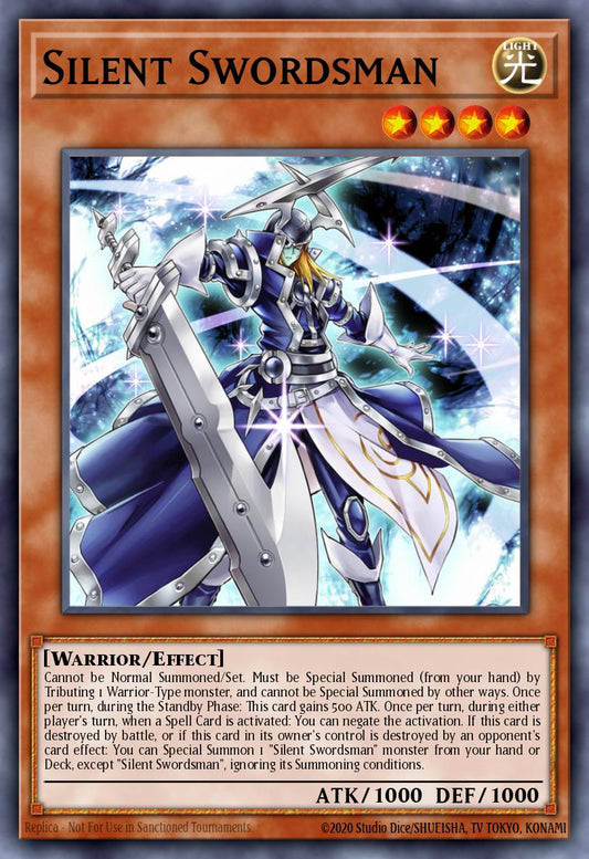 Silent Swordsman - RA02-EN011 - Collectors Rare - NM