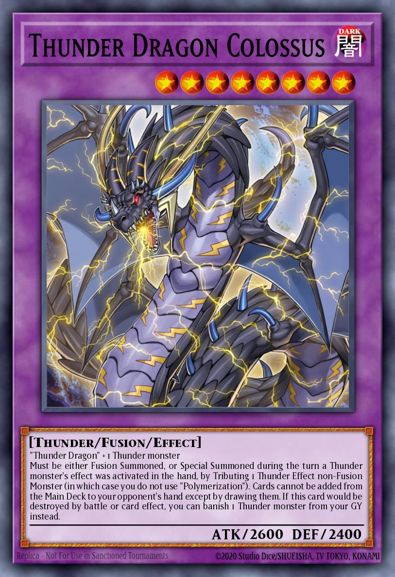 Thunder Dragon Colossus - RA03-EN036 - Collectors Rare - NM
